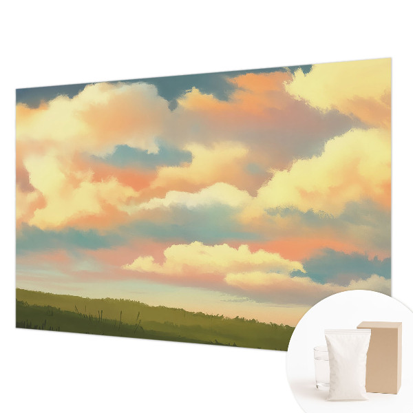 Stenska fototapeta flis Nebo oblaki