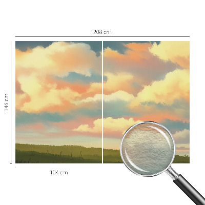 Stenska fototapeta flis Nebo oblaki