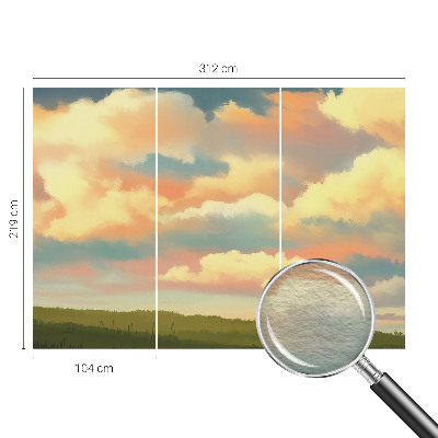 Stenska fototapeta flis Nebo oblaki