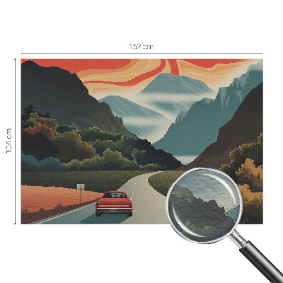 Netkana fototapeta Gorska pustolovščina