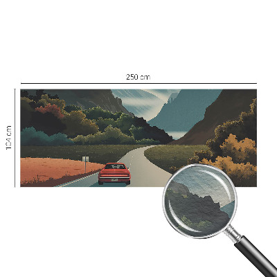 Netkana fototapeta Gorska pustolovščina