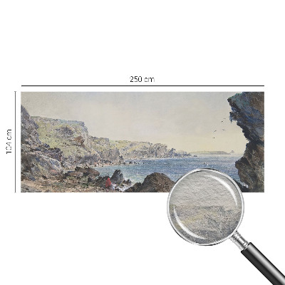 Fototapeta za dnevno sobo z motivom mirne obale