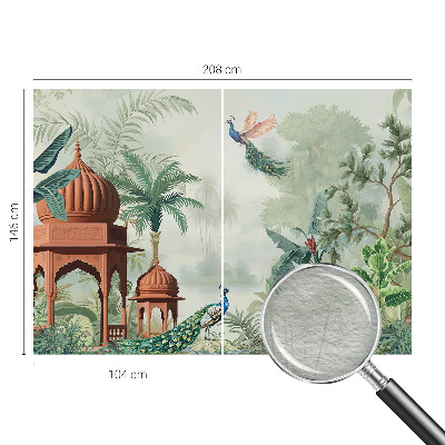 Fototapeta za spalnico Pavji vrtovi