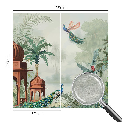 Fototapeta za spalnico Pavji vrtovi