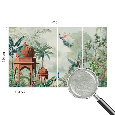 Fototapeta za spalnico Pavji vrtovi