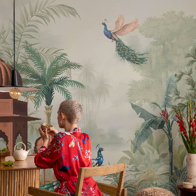 Fototapeta za spalnico Pavji vrtovi