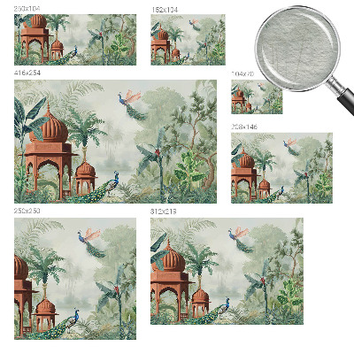 Fototapeta za spalnico Pavji vrtovi