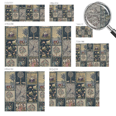Flis fototapeta za otroško sobo Romantični prizor