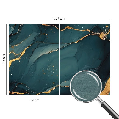 Dekorativna fototapeta Temno modra abstrakcija