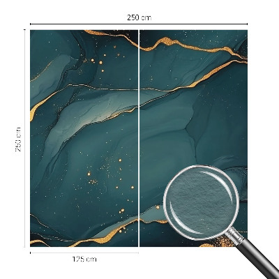 Dekorativna fototapeta Temno modra abstrakcija