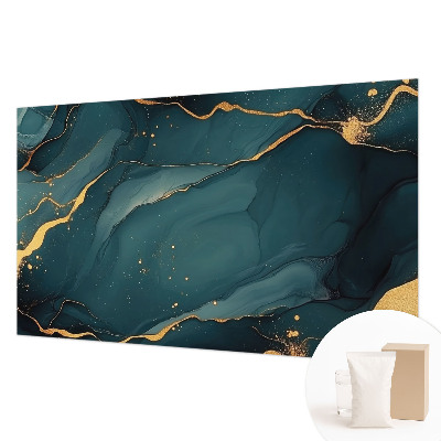 Dekorativna fototapeta Temno modra abstrakcija