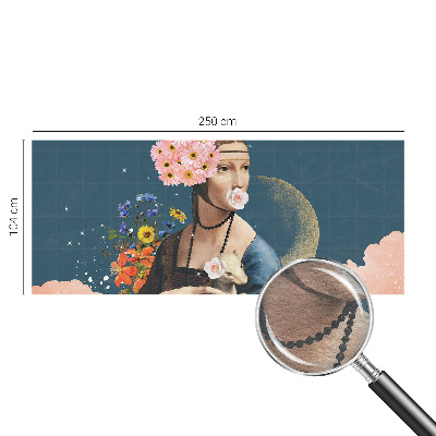 Fototapeta s tiskom z motivom cvetlične elegance