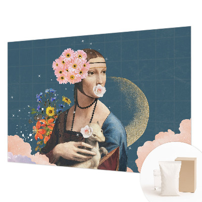 Fototapeta s tiskom z motivom cvetlične elegance