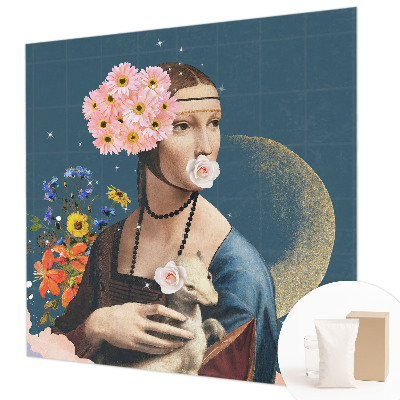 Fototapeta s tiskom z motivom cvetlične elegance