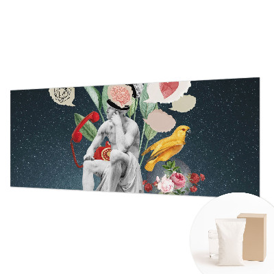 Fototapeta z nadrealistično umetniško upodobitvijo