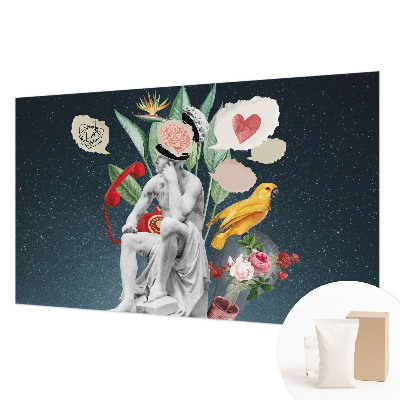 Fototapeta z nadrealistično umetniško upodobitvijo