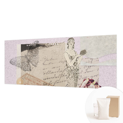 Stenska fototapeta flis Nostalgični kolaž