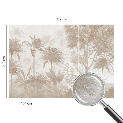 Fototapeta za dnevno sobo Tropska pokrajina