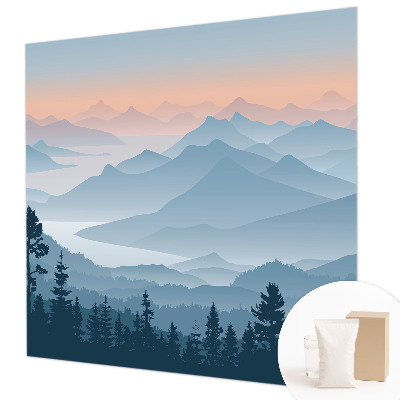 Fototapeta za steno z motivom gorske panorame