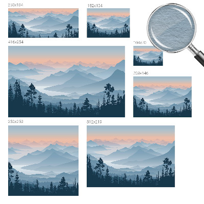 Fototapeta za steno Gorska panorama