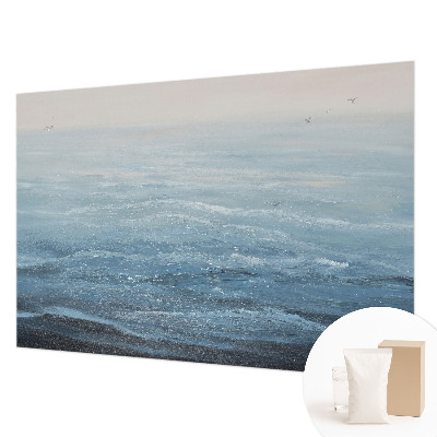 Fototapeta za spalnico z motivom mirnega morja