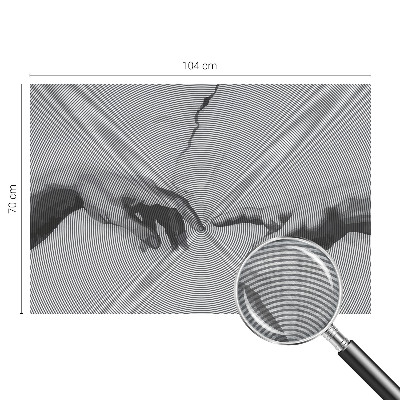 Flis fototapeta za otroško sobo Hipnotične roke