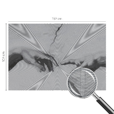 Flis fototapeta za otroško sobo Hipnotične roke