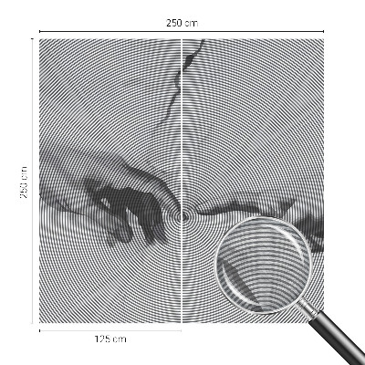 Flis fototapeta za otroško sobo z motivom hipnotičnih rok