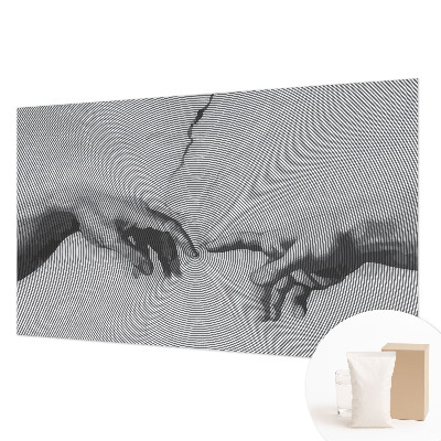 Flis fototapeta za otroško sobo z motivom hipnotičnih rok