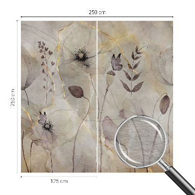 Moderna fototapeta Nežne rože