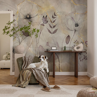 Moderna fototapeta Nežne rože