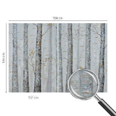 Visokokakovostna fototapeta Breze