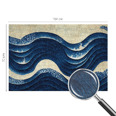 Flis fototapeta Oceanske oblike