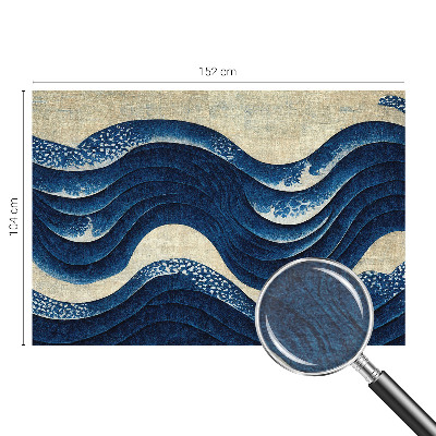 Flis fototapeta Oceanske oblike