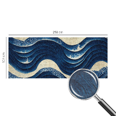 Flis fototapeta Oceanske oblike