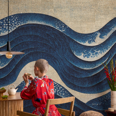 Flis fototapeta z motivom oceanskih oblik