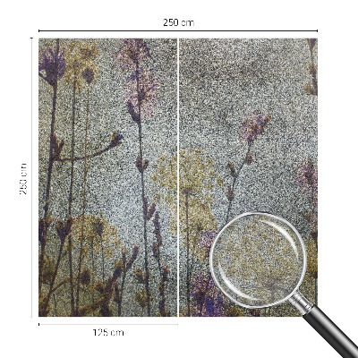 Fototapeta po meri Divje rože