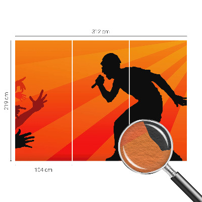 Fototapeta za spalnico Ritmični prizor