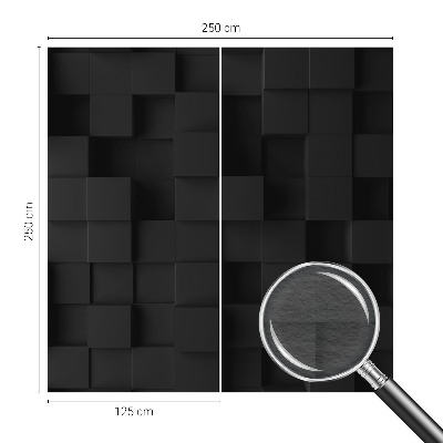 Flis fototapeta za otroško sobo Tridimenzionalne kocke