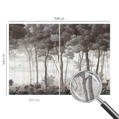 Fototapeta s tiskom Gozdna čarovnija