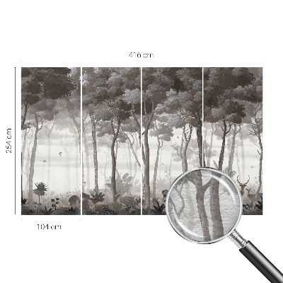 Fototapeta s tiskom Gozdna čarovnija