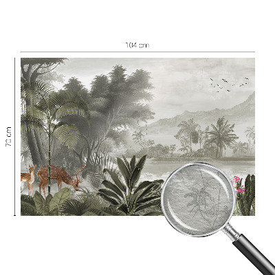 Netkana fototapeta Tropska oaza