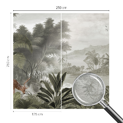 Netkana fototapeta Tropska oaza