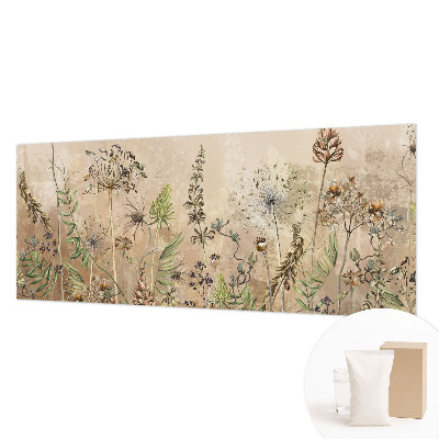 Stenska fototapeta flis Rustikalno cvetje