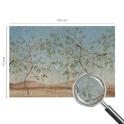 Fototapeta za steno Ptice na drevesih