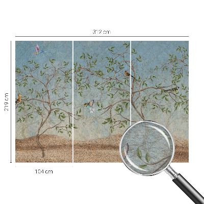 Fototapeta za steno Ptice na drevesih