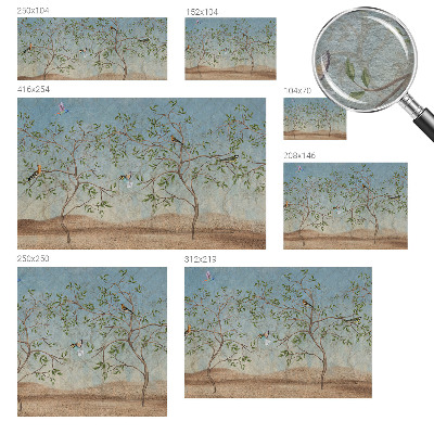Fototapeta za steno Ptice na drevesih