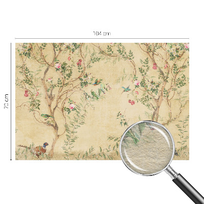 Fototapeta za spalnico Cvetlični poudarki