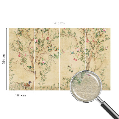 Fototapeta za spalnico Cvetlični poudarki