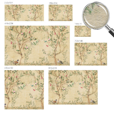 Fototapeta za spalnico Cvetlični poudarki